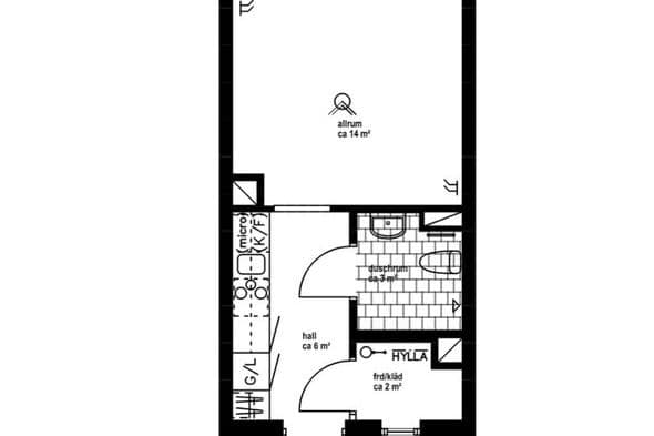 Studentetta med toppenläge Älvsjö